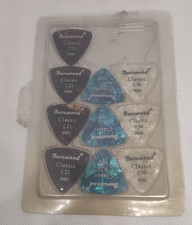 Burswood Classic Guitar Plectrums Or Picks Set Of 10 (3 different thickness)