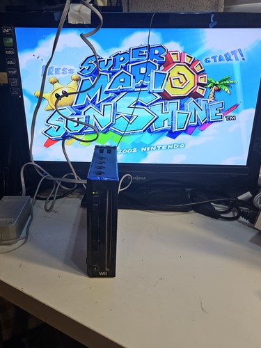 Nintendo wii black rvl - wii,
