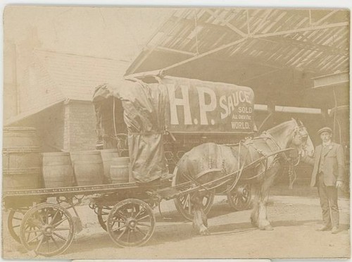 Sauce horse and cart - horse,
