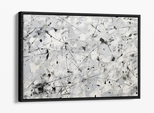 Abstract icy pollock style - pollock,