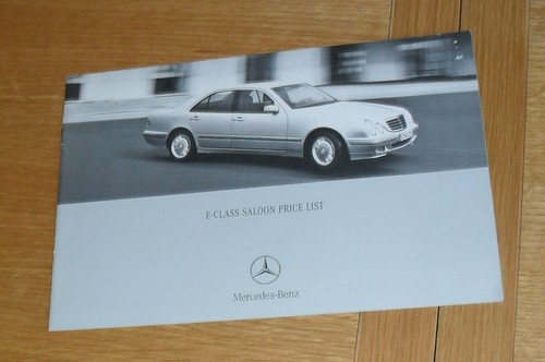 Mercedes class price guide - e,