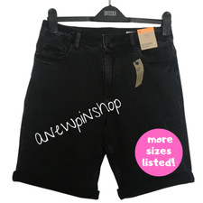 M&S Ladies Shorts Black Faded