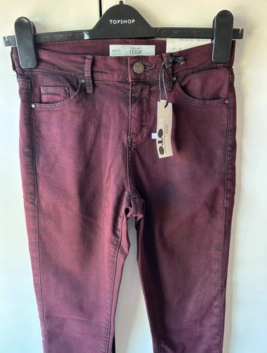 Topshop moto leigh burgundy - topshop,