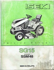 ISEKI SG15 RIDETRACTOR