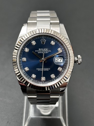 Rolex datejust 126334 blue - datejust,