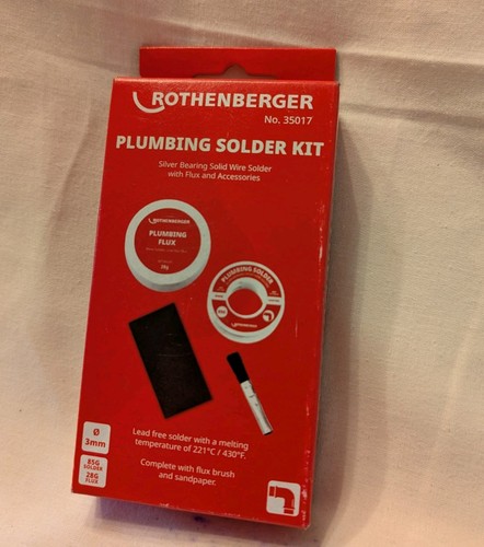 Rothenberger silver solder kit - rothenberger,