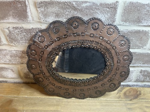 Mexican punched tin oval petal - mexican,