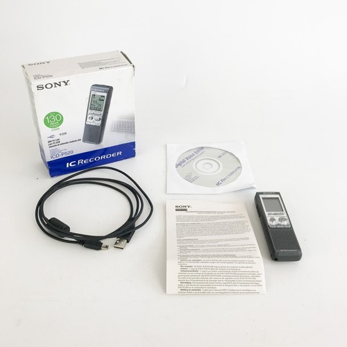 Sony icd p520 digital - sony, voice