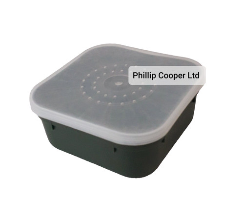 Bait boxes small square - small, half