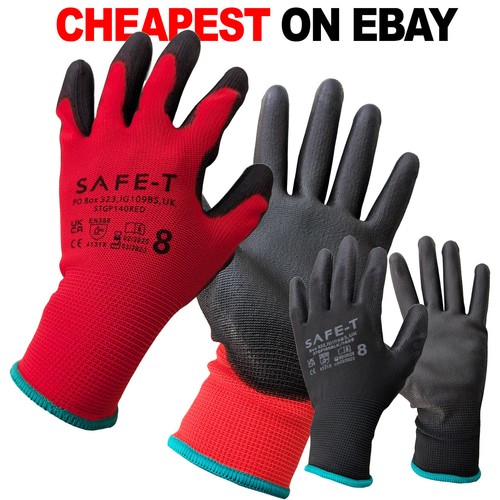 Pairs coated work gloves - work,