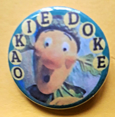 25mm badge of - or, 1"