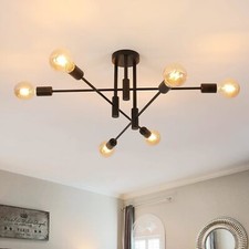 Industital Ceiling Light Sputink Vintage Chandeliers LivingRoom Dinning Room E27