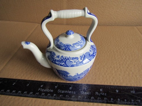 Spode blue italian miniature - italian,