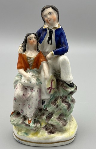 Antique staffordshire pottery - antique,