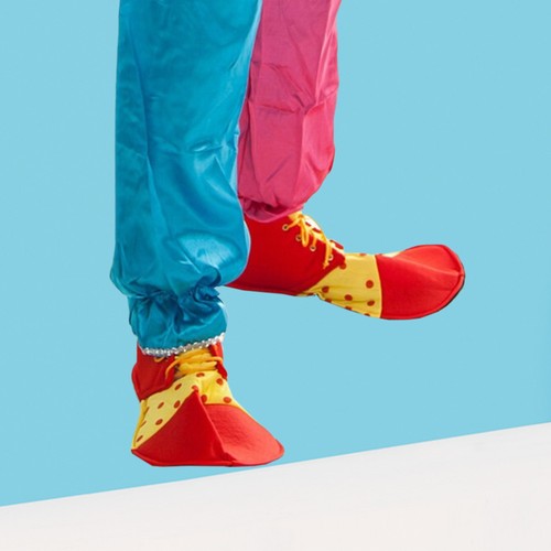 Lightweight clown shoes boots - clown,