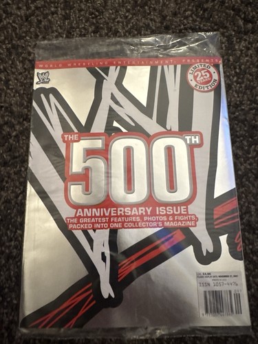 wwe wrestling magazines