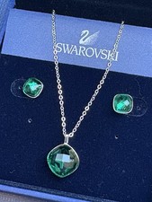 Swarovski necklace and earring - swarovski,