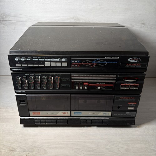 Sharp 1550e vintage stereo - vz-1550e,
