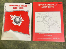 Wargame Rules 1685 to 1845 &