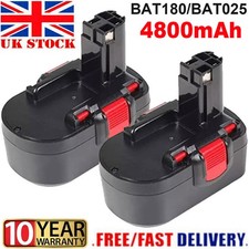 2x 4.8AH 18V Ni-MH Battery For