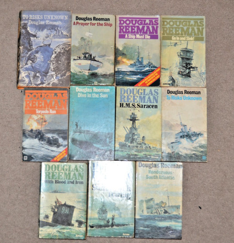 Douglas reeman 11x wwii - -, 'wwii'