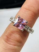 TJC silver ring UK size L/M