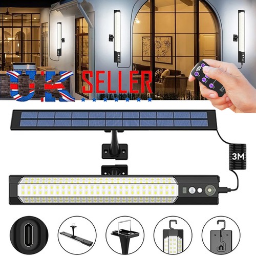Solar powered 158leds light - powered,