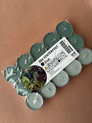 30x scented tea lights ikea - 30x,
