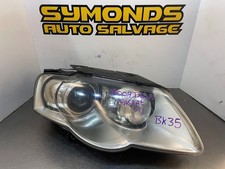 2008 VOLKSWAGEN PASSAT XENON DRIVERS SIDE OFF SIDE O/S HEADLIGHT REF: BK35