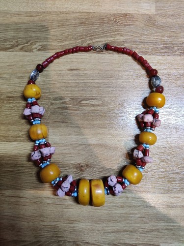 Vintage ethnic necklace - ethnic,