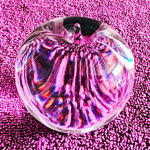 Orr clear glass paperweight - glass,