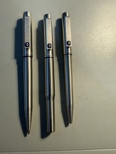 Parker 25 Brushed Fountain Pen Biro Propelling Pencil Set