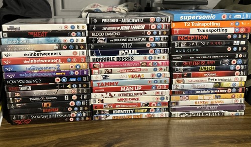 Dvds bundle joblot - 50, action