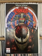 Web Of Venom Cult Of Carnage #1 Skan Variant Marvel Comics 2019 Sent In Mailer