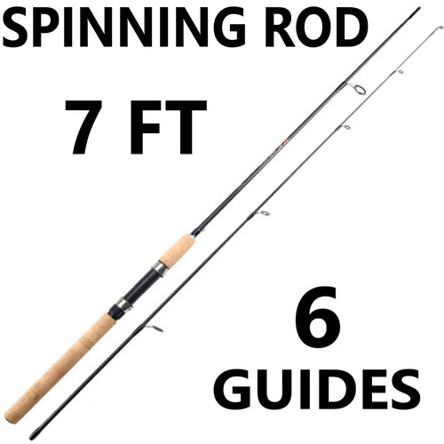 Spinning rod fishing pole - rod,