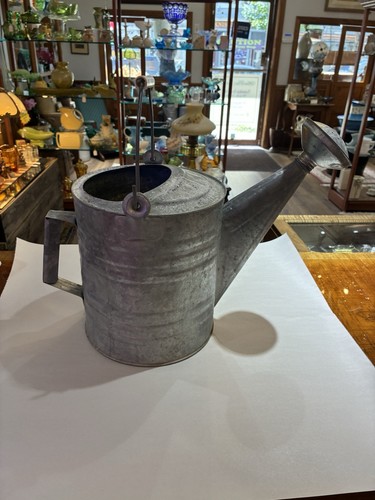 Vintage galvanized watering - vintage,