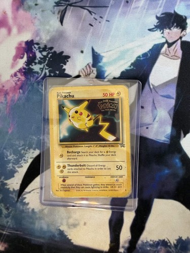 Pikachu black star promo - wb,