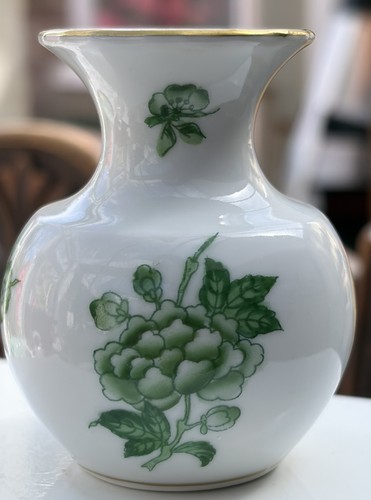 Vintage miniature herend - miniature, green