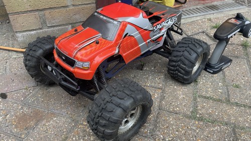 Hpi savage nitro - savage, monster