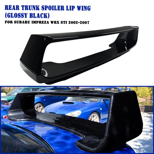Rear trunk spoiler splitter - trunk,