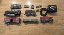 Louis Marx & Co Steam Type Electrical Train Set with Extras