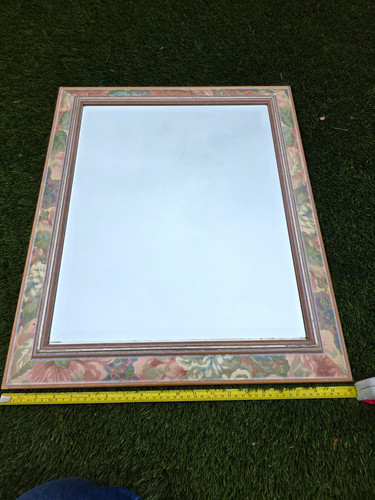Floral vintage framed painted - framed,