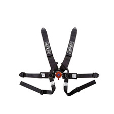 LUKE Professional Pro 6 Point Harness - TRACK - FAST ROAD - Black 50mm