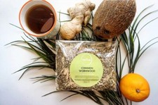 Wormwood Herb Dried Tea Steam