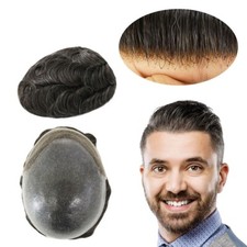 Human Hair Toupee Replacement