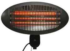 2KW Electric Patio Heater Wall Mounted Quartz Warmer Garden Outdoor Waterproof