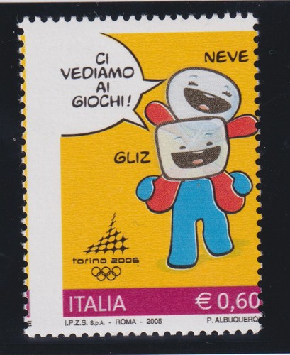Italy 2005 torino 2006 mnh - italy, 2006'