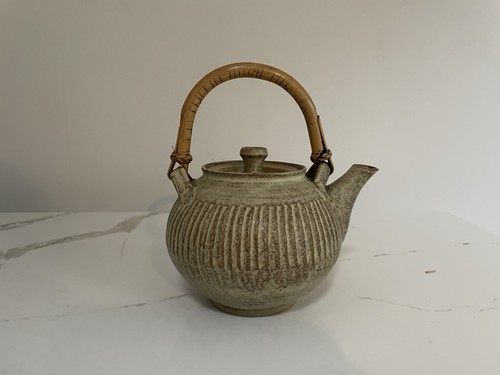 Vintage studio pottery teapot - vintage,