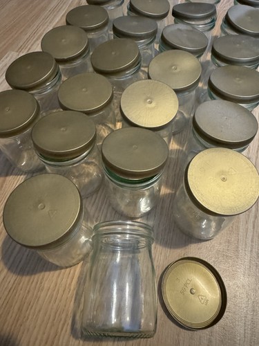 Small glass jars for - 4,