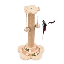 Wood Cat Scratching Posts Cat